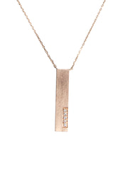 Load image into Gallery viewer, Vertical Bar Necklace
